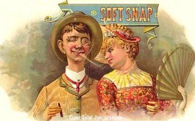Soft Snap- cigar box label