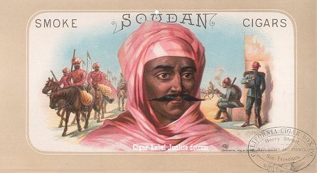 Soudan cigar box label