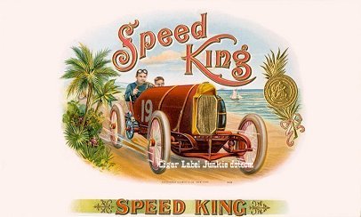 auto cigar box label