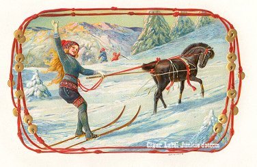 Sport Ski cigar box label
