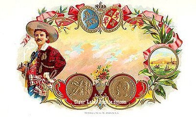 stock cigar box label