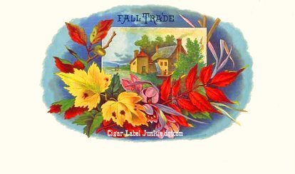 Fall Trade- cigar box label