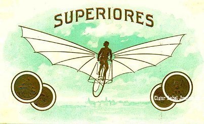 Superiores cigar box label
