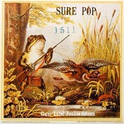 Sure Pop- cigar box label