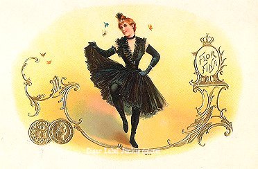 Suzette cigar box label