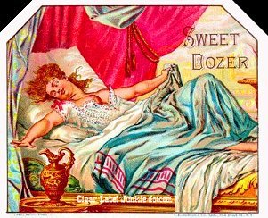 Sweet Dozer- cigar label