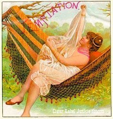 Temptation- cigar label