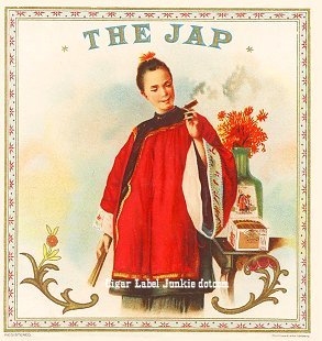 The Jap out- cigar box label