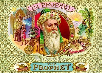 The Prophet cigar box label