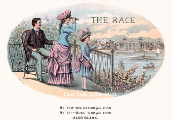 TheRace_naut cigar box label