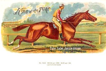 King of the Turf- cigar box label