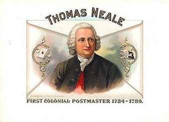 Thomas Neale cigar box label