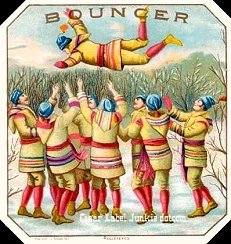 Bouncer- cigar box label
