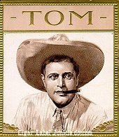 Tom cigar box label