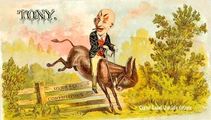 Tony-cigar box label