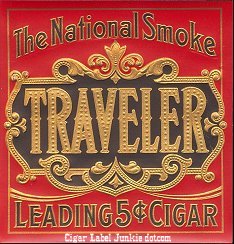 Traveler outer cigar label