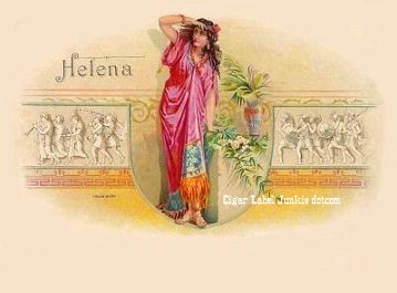 Helena- cigar box label