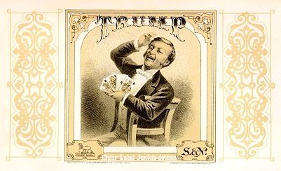 Trump- cigar box label