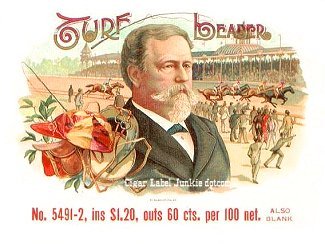 Turf Leader-cigar box label