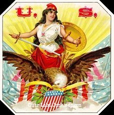 US cigar label