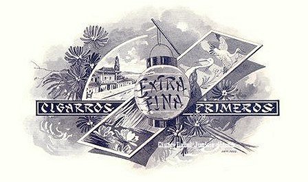 UT Chinese Smoke ts- cigar box label