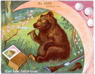 UT Cub- cigar label