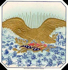 UT Gold Eagle cigar label