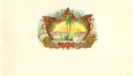UT Habana inner cigar label
