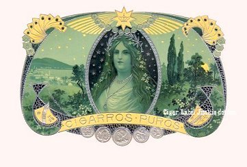 UT Luna cigar box label