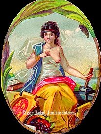 UT Nude- cigar label