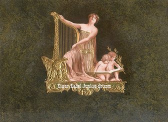 UT Woman cigar box label