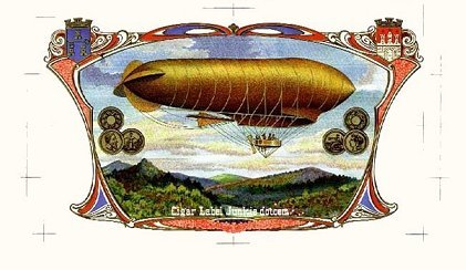 UT Zep Proof cigar box label