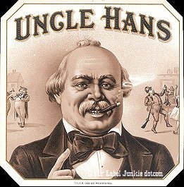 Unc Hans- cigar box label