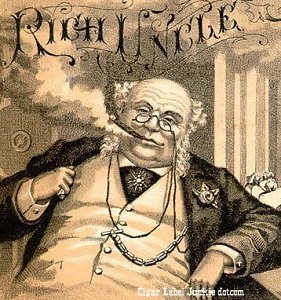 Rich Uncle- cigar box label