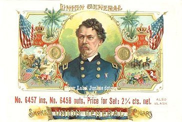 Union General cigar box label