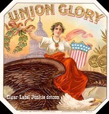 Union Glory cigar label