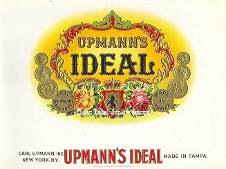 Upmanns Ideal inner cigar label