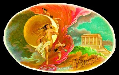 Venus- cigar box label