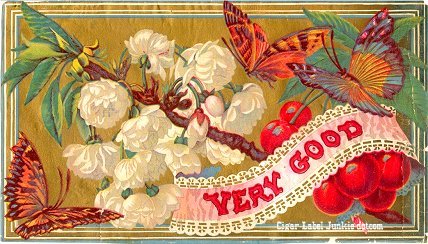 Very Good cigar box label