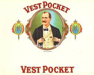 Vest Pocket inner cigar label