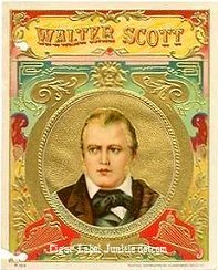 Walter Scott cigar box label