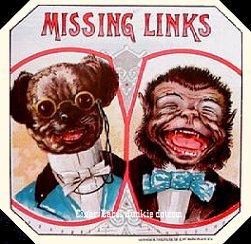 Missing Links- cigar box label