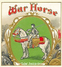 War Horse- cigar box label