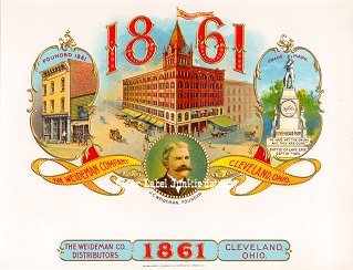 Weideman inner cigar label