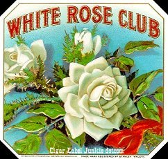 White Rose Club cigar label