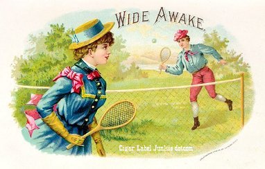 Wide Awake-cigar box label