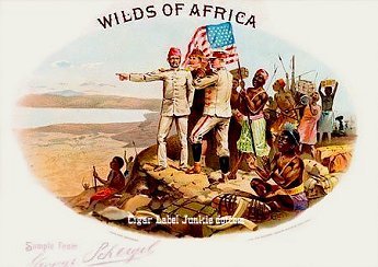 Wilds of Africa- cigar box label