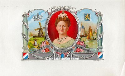 Wilhelmina cigar box label
