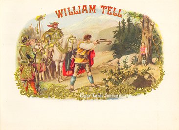 Will Tell-inner cigar label