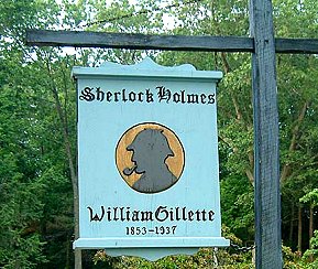 Wm Gillette castle 1 cigar box label